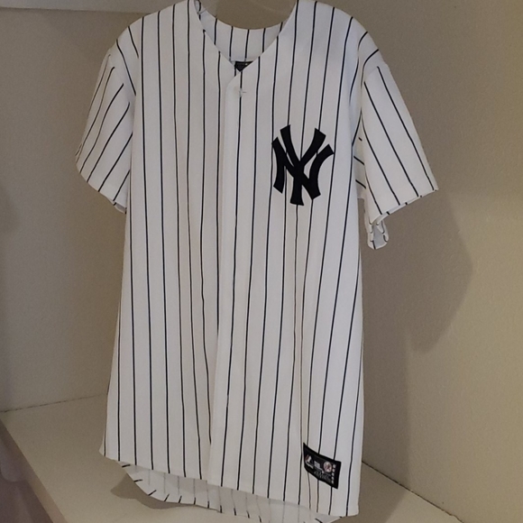 derek jeter majestic authentic jersey
